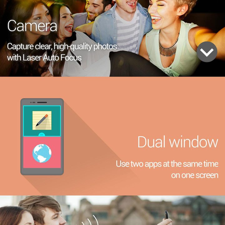 LG G3 work review screens dual window