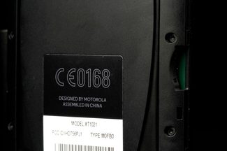 Motorola Moto E back case off