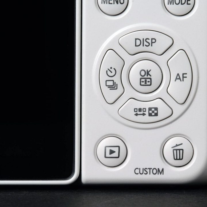 Samsung NX Mini back controls