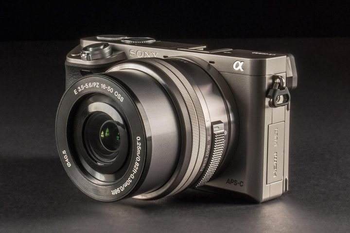 Sony Alpha a6000 front left