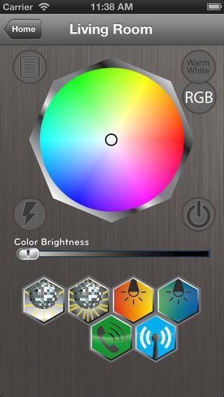 Tabu Lumen Smart LED lightbulb app