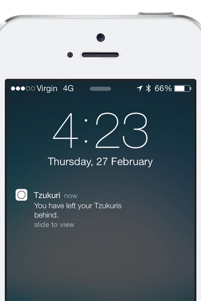 sunglasses will let iphone know tzukuri app 1