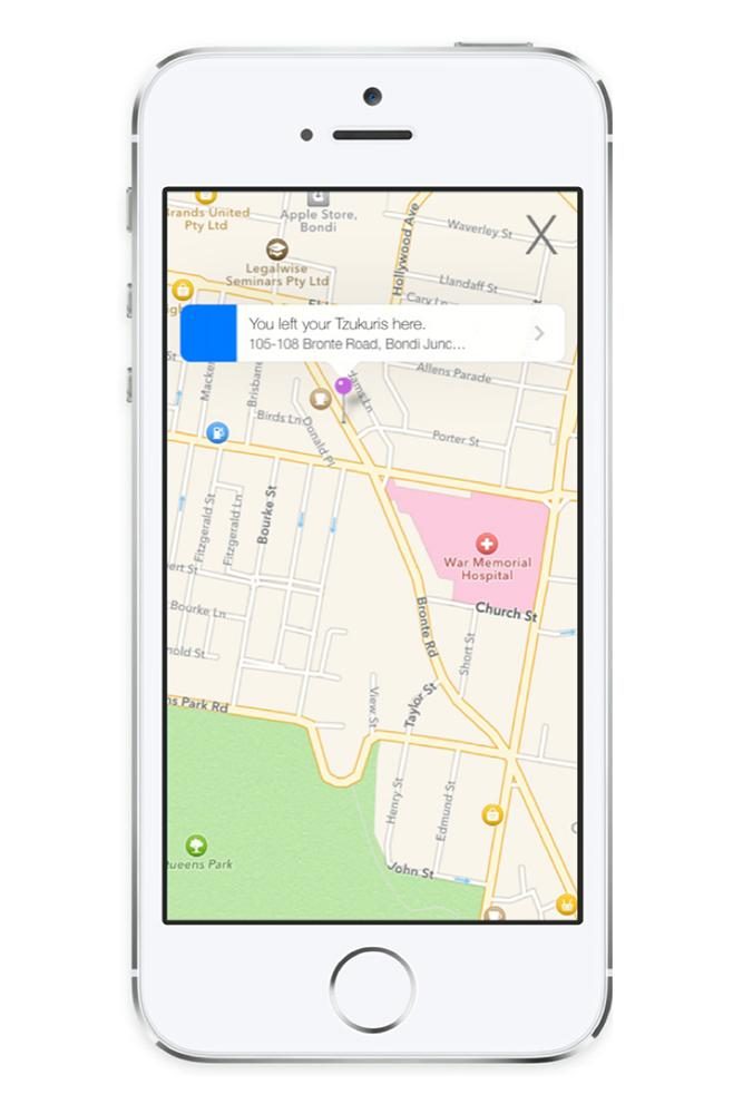 sunglasses will let iphone know tzukuri app 3
