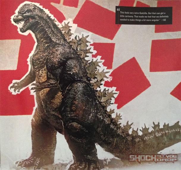 godzilla concept - retro