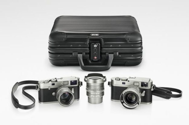 Leica M Edition 100 with case by Rinowa.