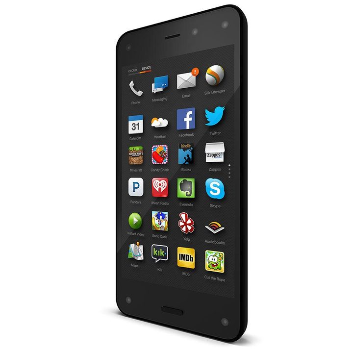 amazon fire phone news features app grid