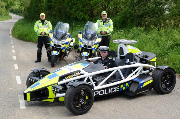 Ariel Atom 3.5R police car