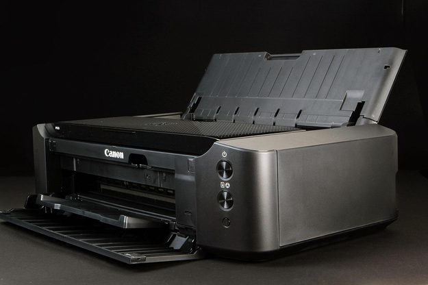 Canon Pixma P8720 front open angle