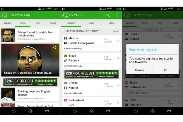 ESPN FC app