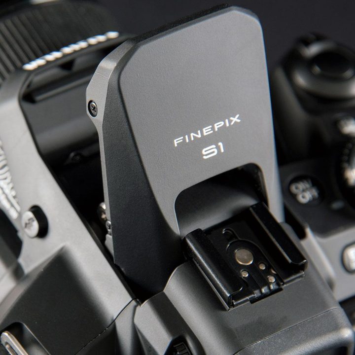 Fujifilm FinePix S1 flash back
