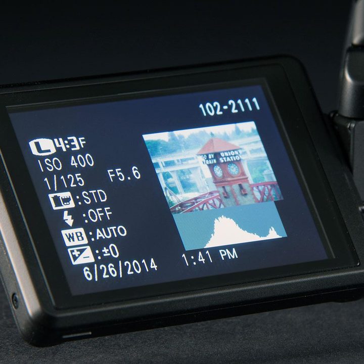 Fujifilm FinePix S1 screen out
