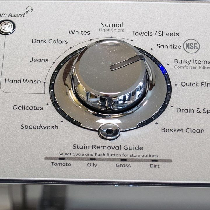GE washer GTWS8350HWS center dial full