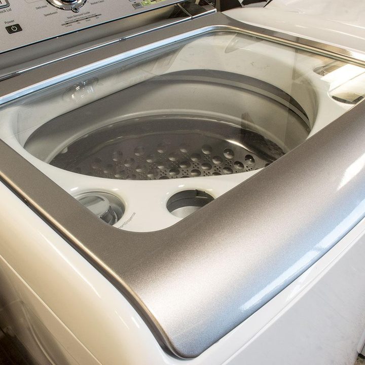 GE washer GTWS8350HWS lid closed angle