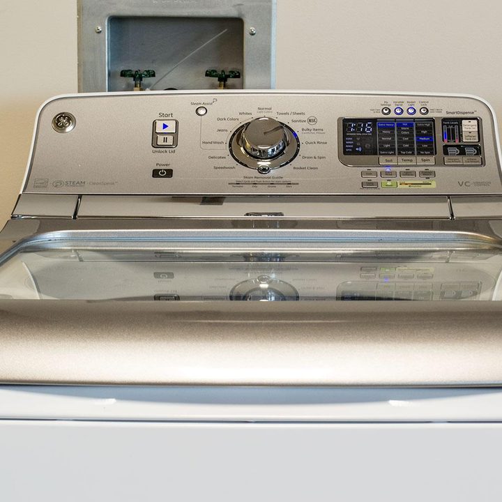 GE washer GTWS8350HWS top