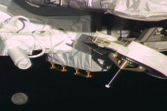 NASA's OPALS laser instrument, onboard the International Space Station, was used to send a video to Earth.