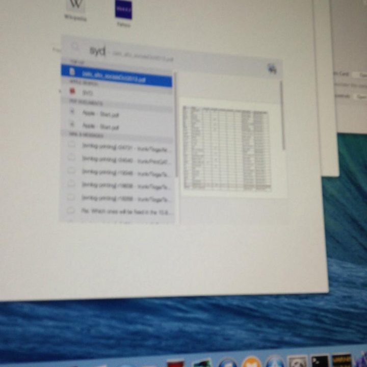 four alleged images of mac os x 10 leak prior to wwdc 2014 1010 safari 2