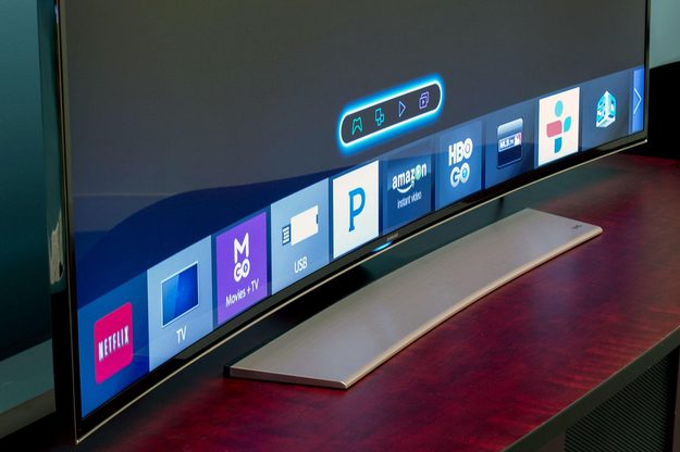 Samsung UN65HU9000FXZA curve base apps