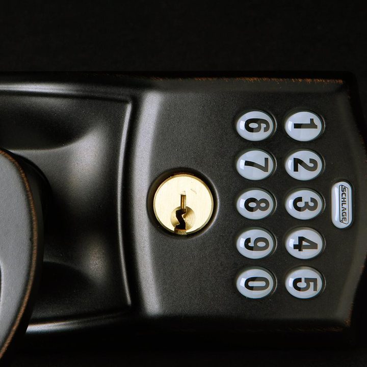 Schlage FE99IR keypad macro vert