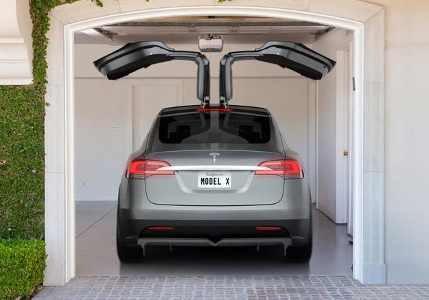 Tesla Model X rear