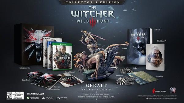 The Witcher 3 collector's edition