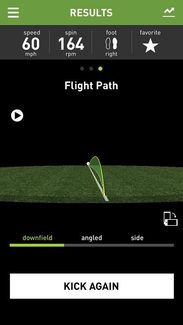 The Adidas miCoach Smart Ball app for iOS.