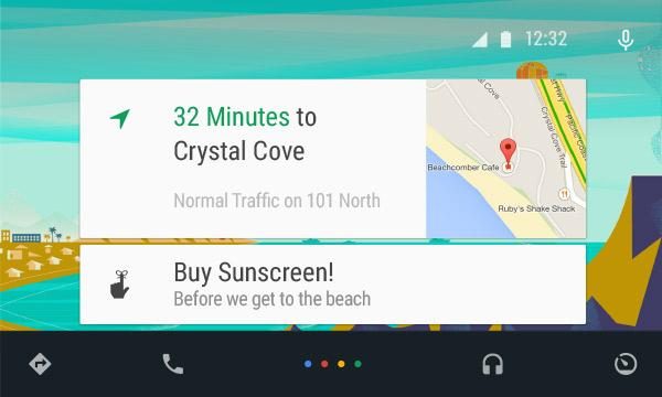 android auto announcement slide 1