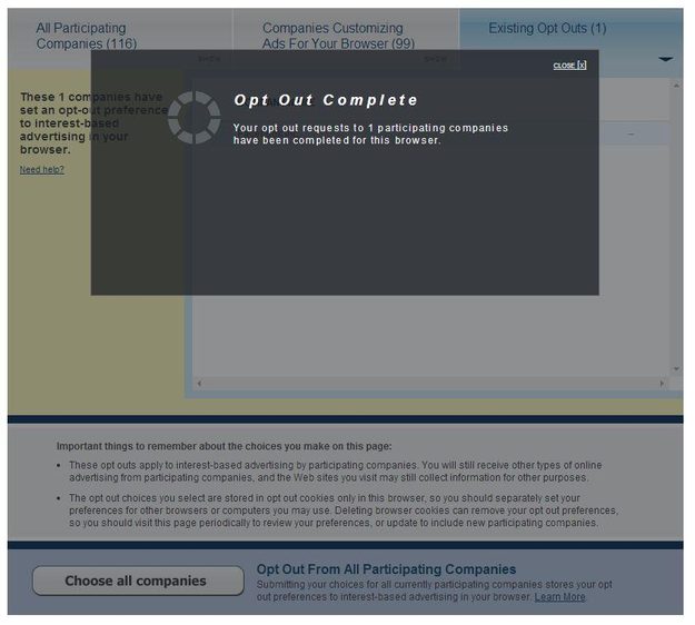 Opt Out of Browser History