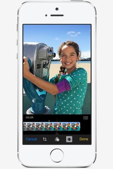 apple ios8 photos app features capture adjust color