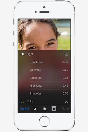 apple ios8 photos app features capture adjust tune