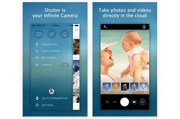 You can use Shutter to manage and share your collection of content.