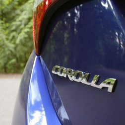 2014 Toyota Corolla S corolla badge