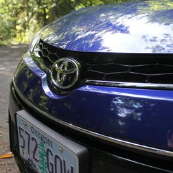 2014 Toyota Corolla S front badge