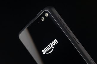 Amazon Fire phone top back angle 2