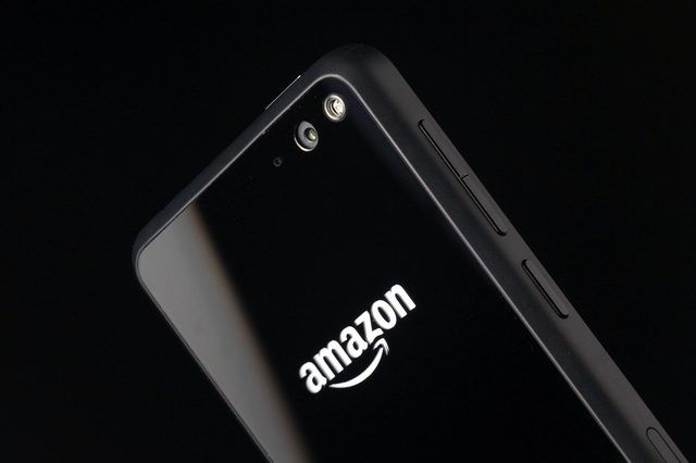 Amazon Fire phone top back angle 2