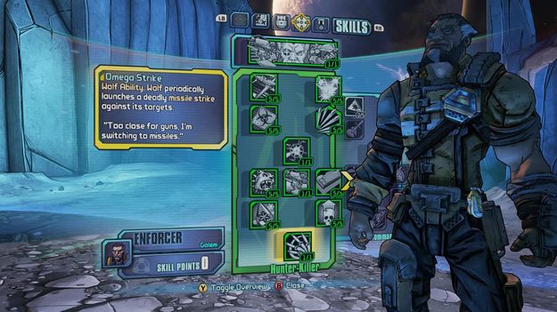 Wilhelm Borderlands The Pre-Sequel Hunter Killer