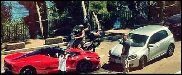 LaFerrari Crash