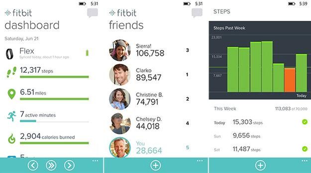 Fitbit-Windows-Phone-app