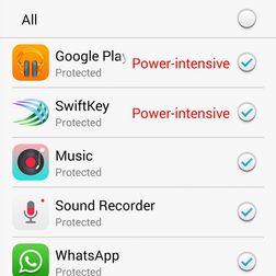 huawei ascend p7 review battery saving tip