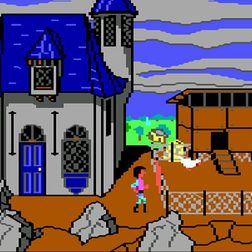 A castle in King's Quest.