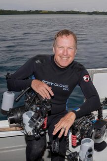 Shark photographer David Fleetham