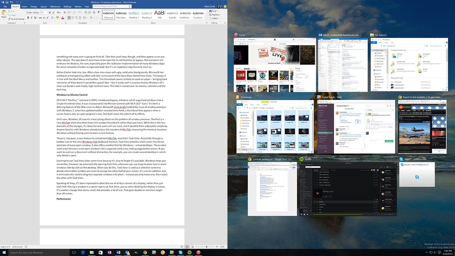 windows 10 review desktop experience 030