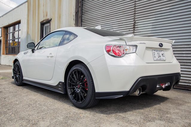 2014 Subaru BRZ back angle