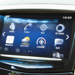 2015 Cadillac ATS Coupe screen apps