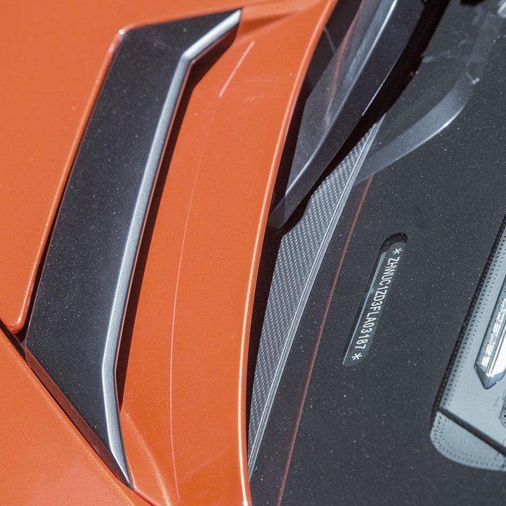 2015 Lamborghini Aventador detail