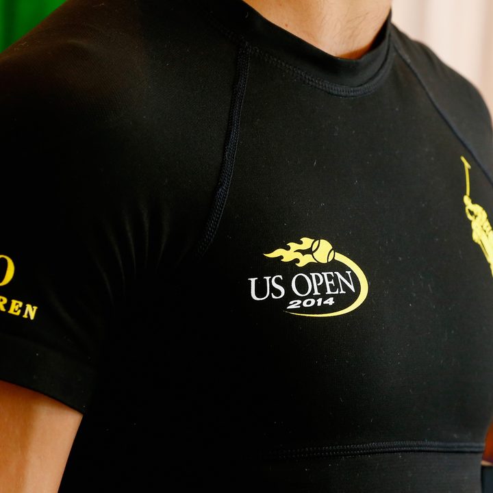u s open ball boys sport high tech ralph lauren shirts rl polo