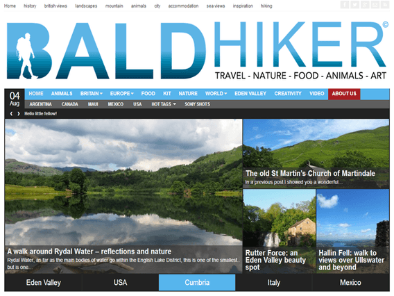 Bald Hiker