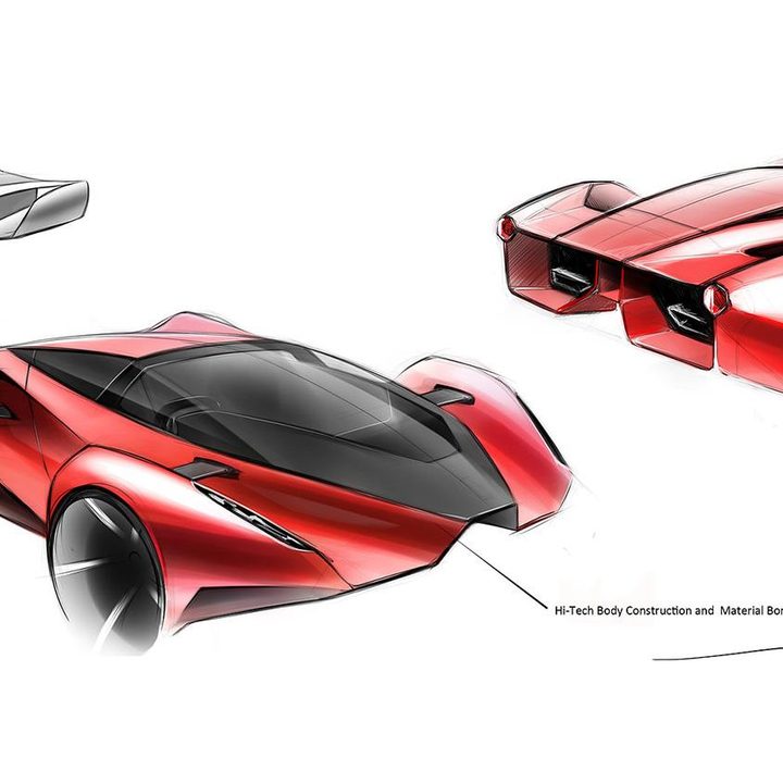 adriano raelis ferrari f80 rendering looks like future generation enzo concept 009