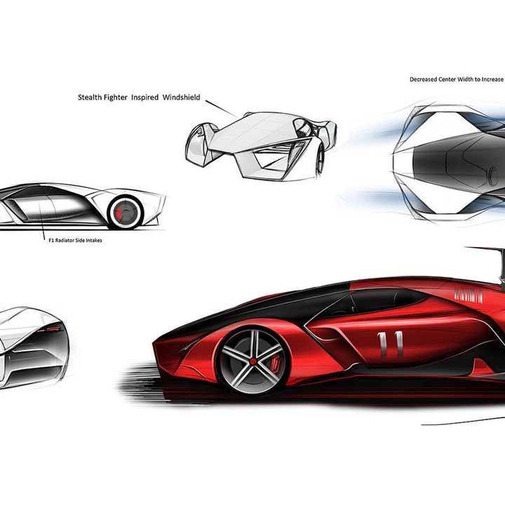 adriano raelis ferrari f80 rendering looks like future generation enzo concept 014