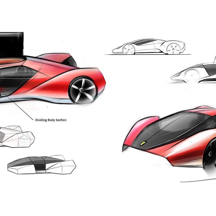 adriano raelis ferrari f80 rendering looks like future generation enzo concept 016