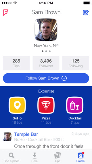 Foursquare 8.0